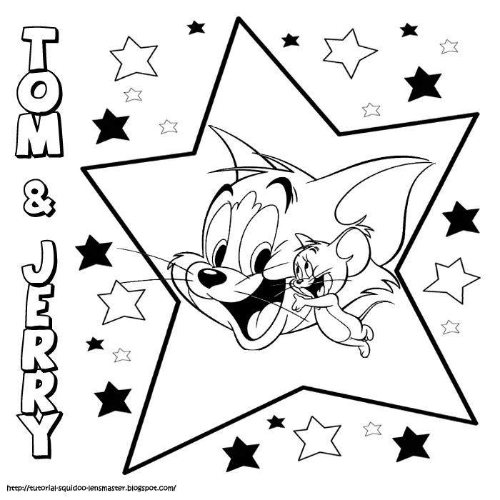 Tom et Jerry en pleine course-poursuite dans une cuisine
