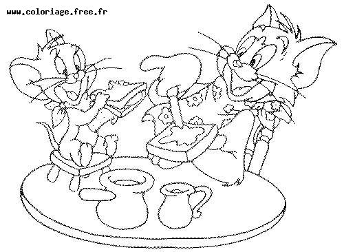 Tom et Jerry s'affrontent dans une scène de bataille