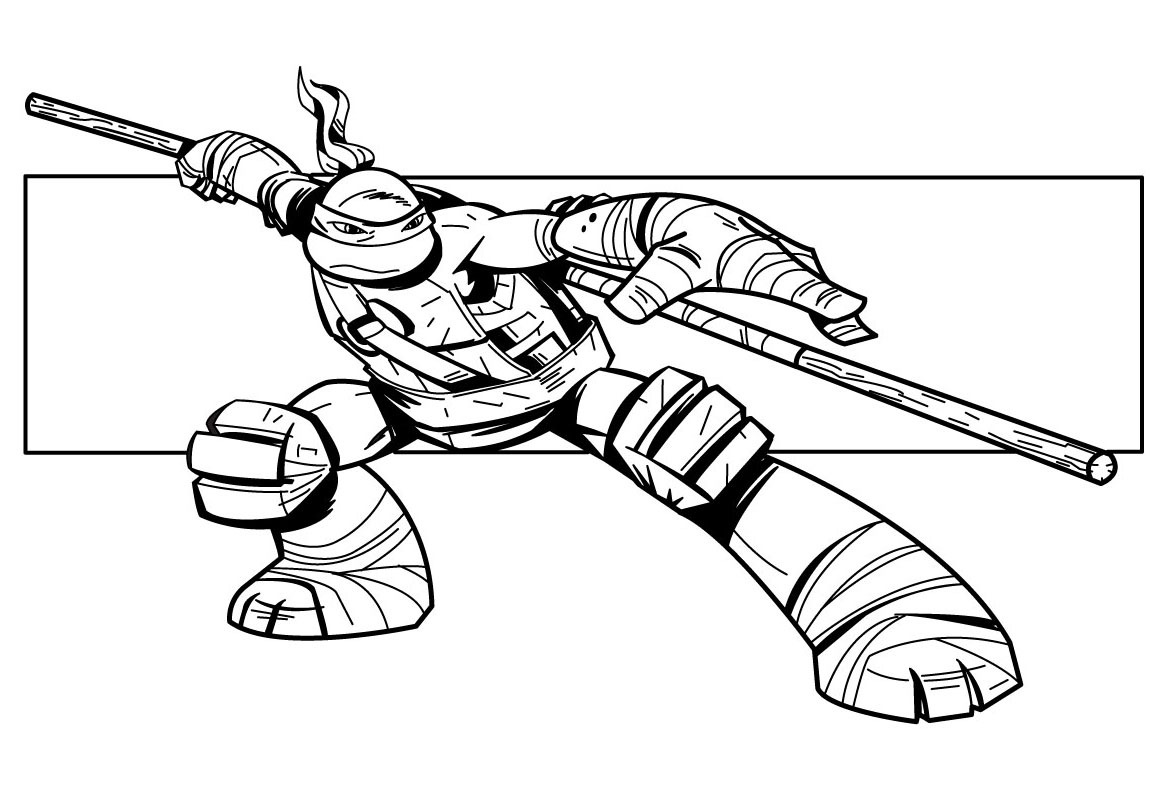 Les Tortues Ninja en pleine action dans leur repaire