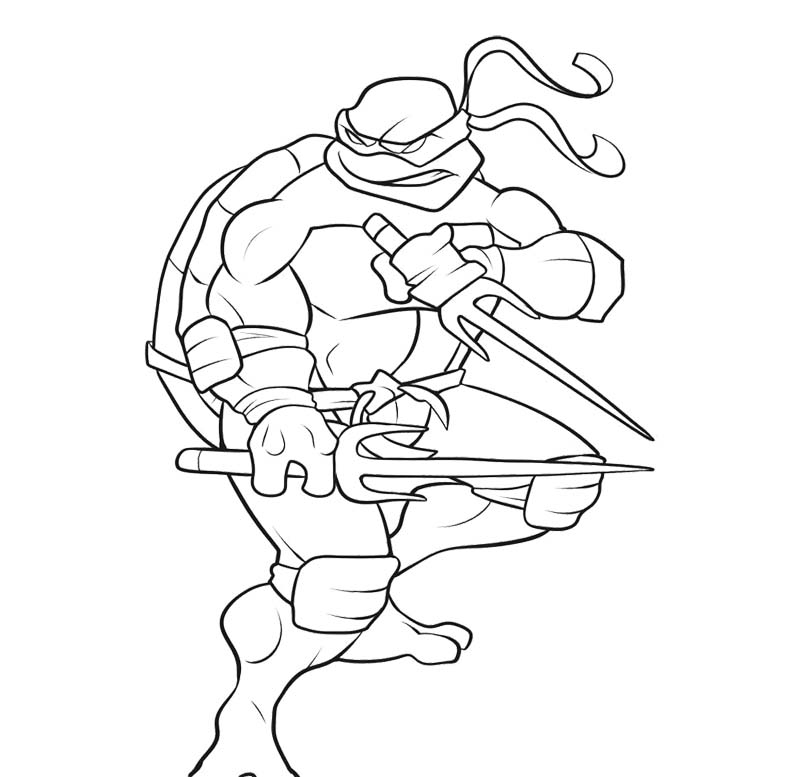 Les Tortues Ninja en pleine action dans leur repaire