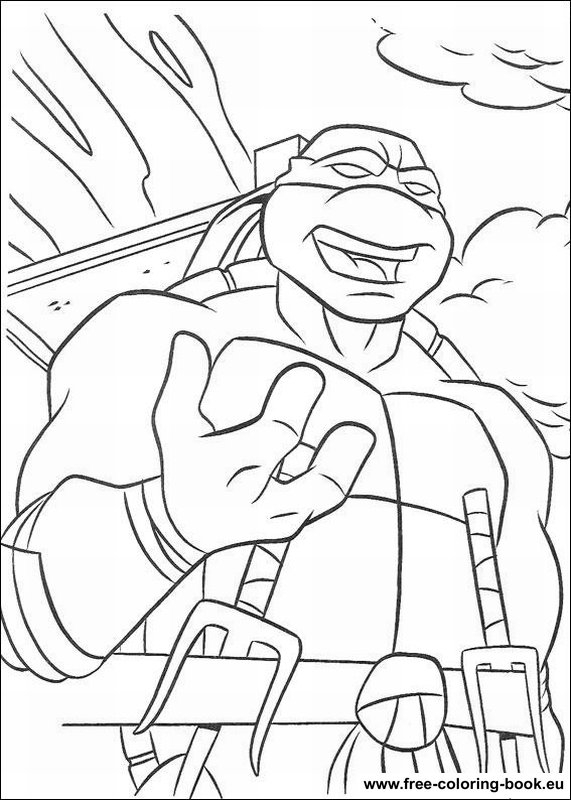 Les tortues ninja en pleine action dans un décor urbain
