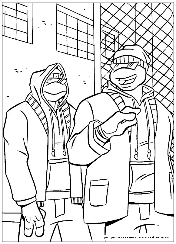 Les tortues ninja en pleine action dans leur repaire