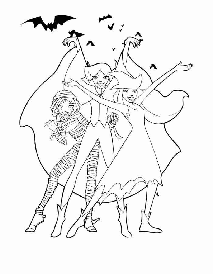Coloriage Totally Spies #22527 à imprimer Coloriage Totally Spies #22527 à imprimer
