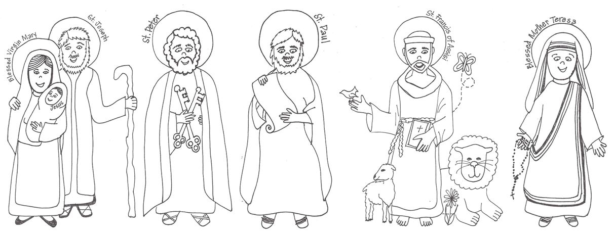 Un coloriage de la Toussaint avec une citrouille et des éléments saisonniers