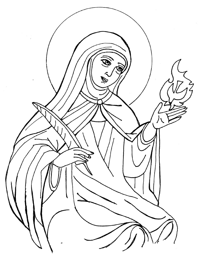 Coloriage d'une scène de la Toussaint avec des symboles traditionnels