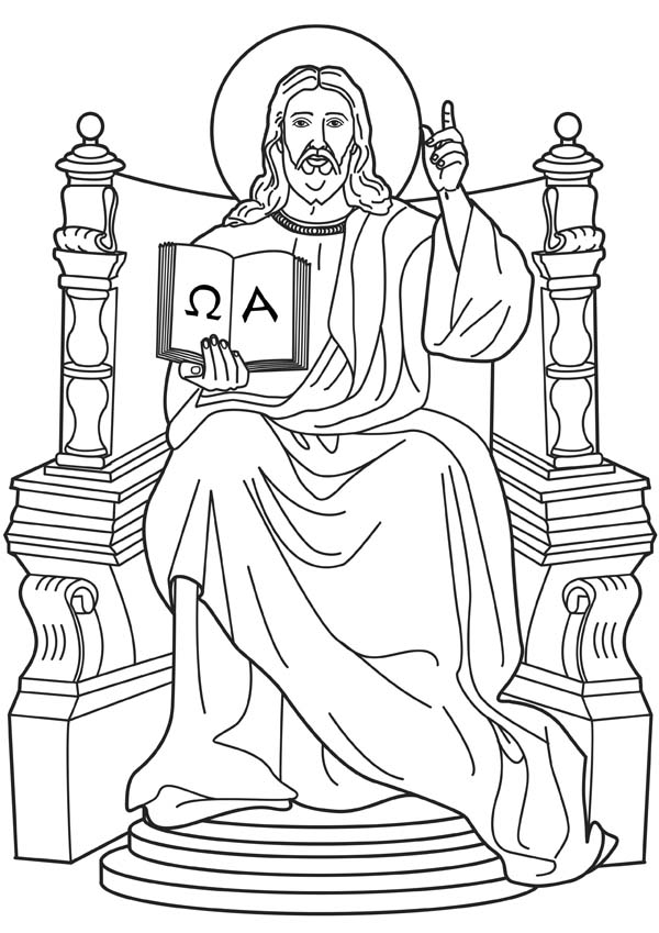 Un coloriage représentant une scène de la Toussaint avec des symboles associés