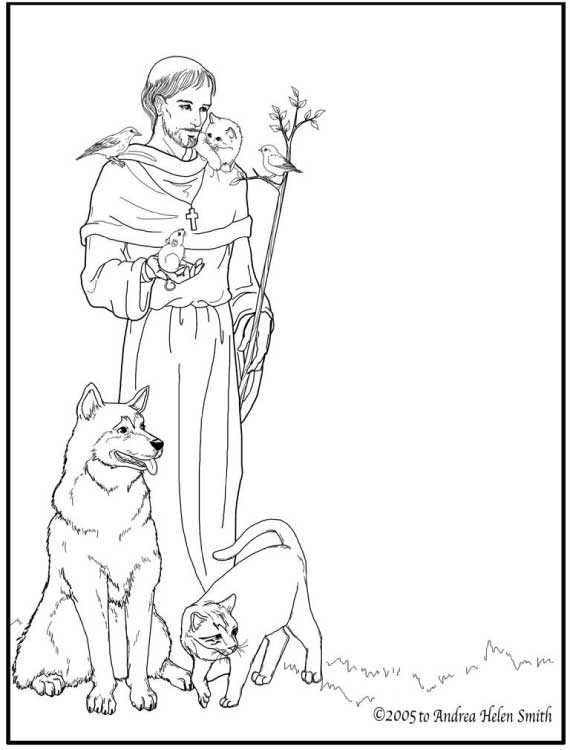 Coloriage de la Toussaint avec une citrouille et des éléments festifs