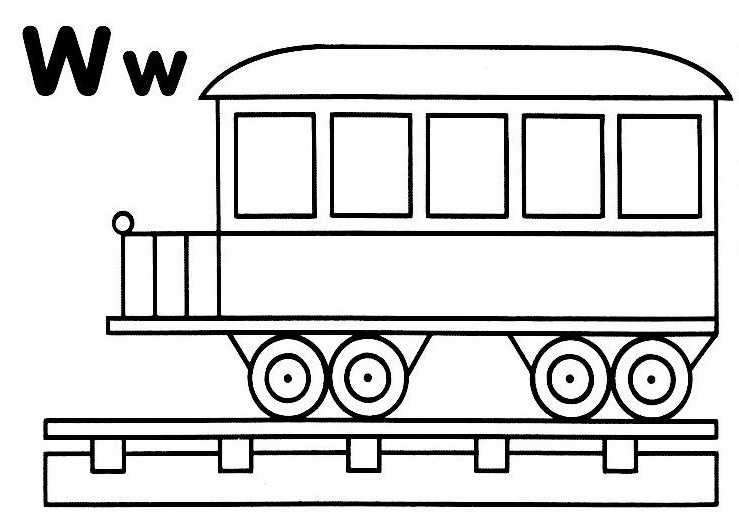 Coloriage d'une locomotive à vapeur sur des rails