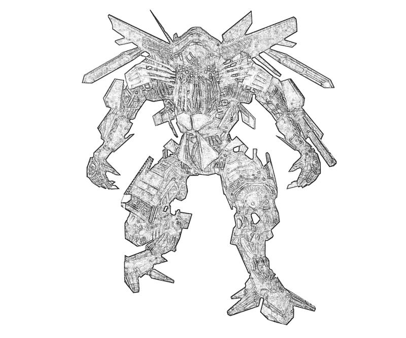 Coloriage de Transformers avec Optimus Prime en action sur un fond urbain