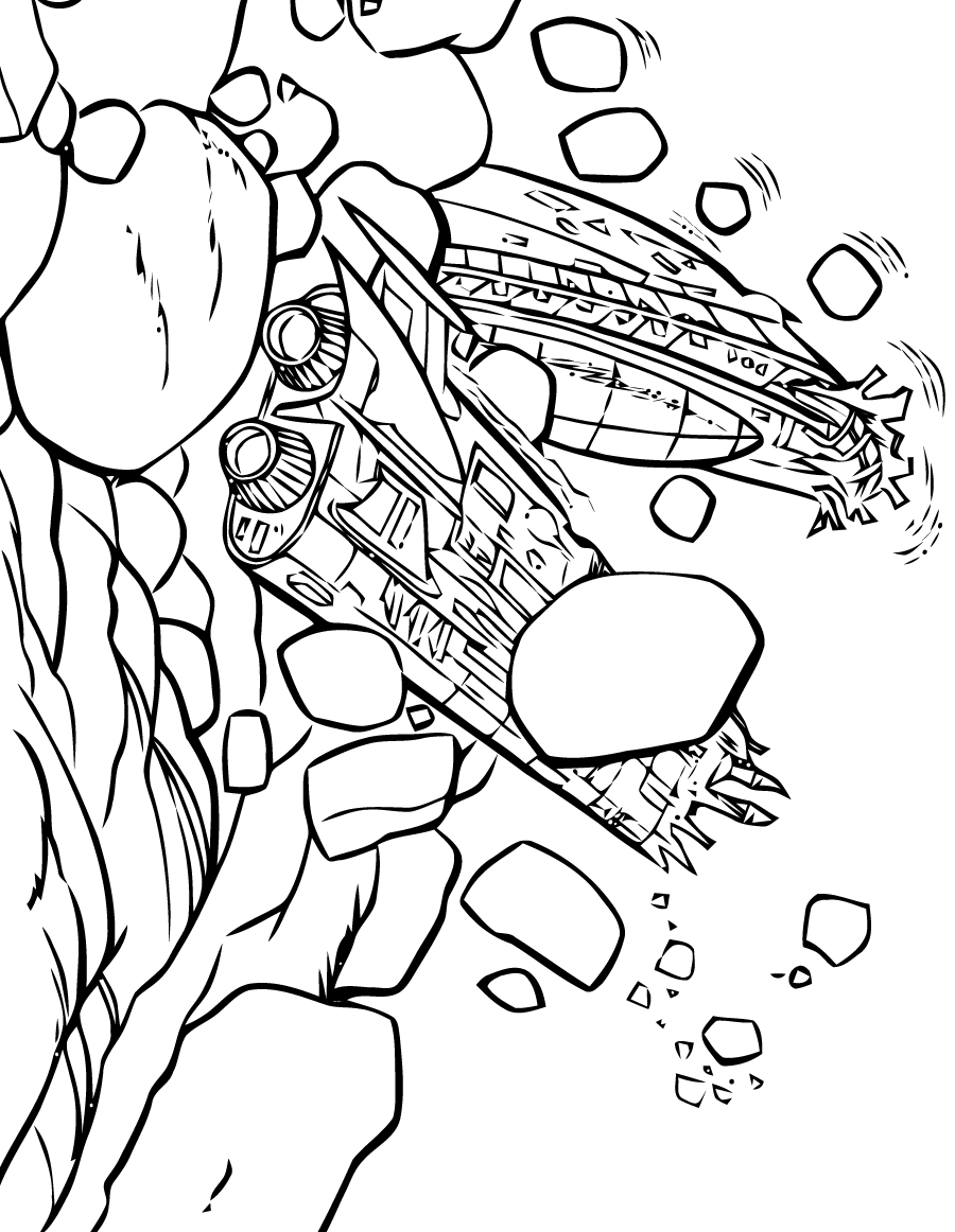 Un coloriage dynamique des Autobots en pleine action