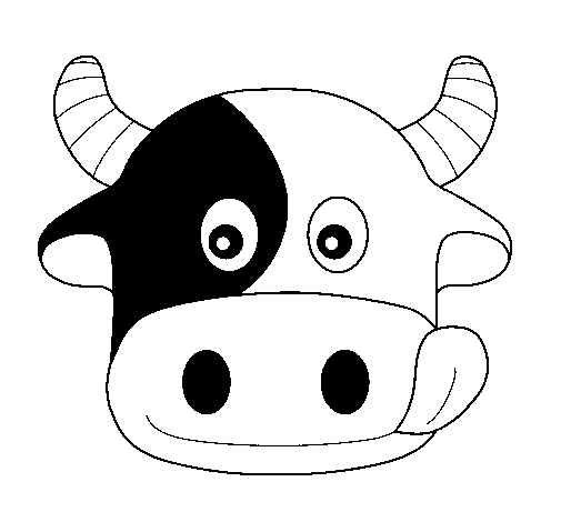 Vache paisible dans un champ verdoyant
