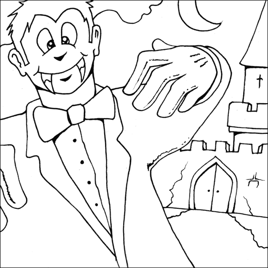 Un vampire en pleine contemplation nocturne