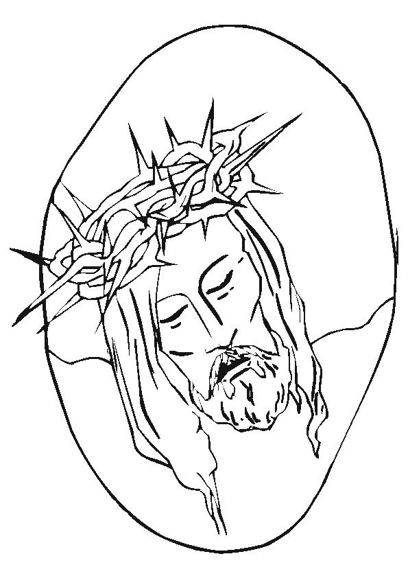 Scène de Vendredi Saint avec une croix au premier plan