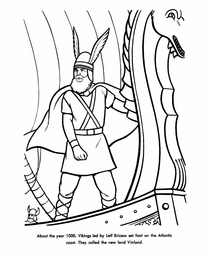 Viking en armure brandissant une hache sur un paysage nordique