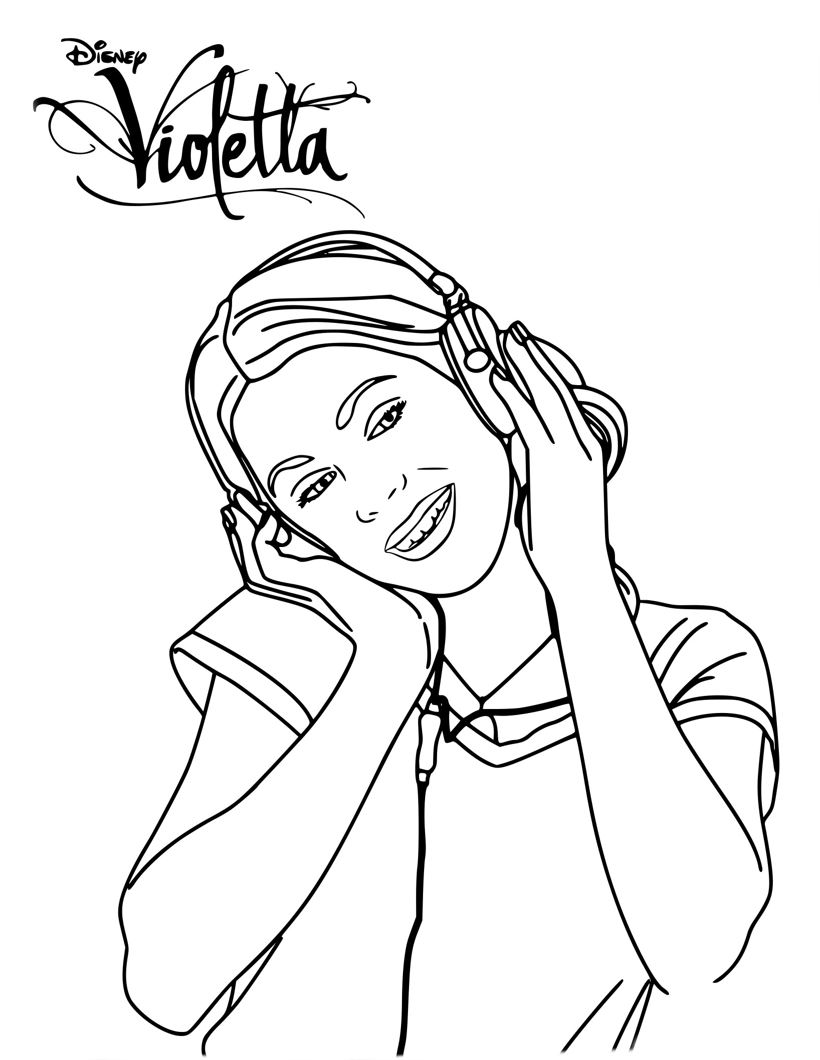 Violetta en pleine performance musicale sur scène