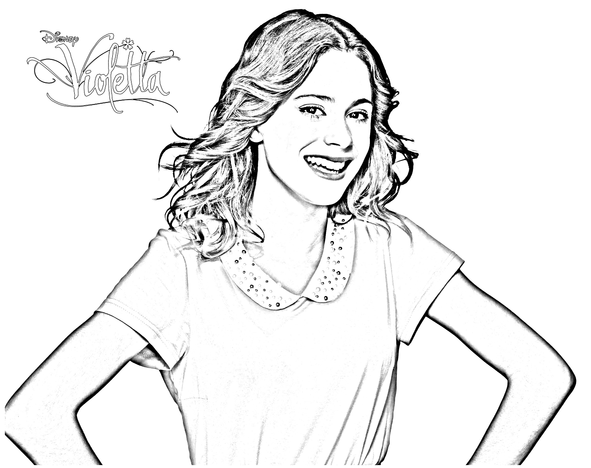 Violetta chantant avec passion sur scène