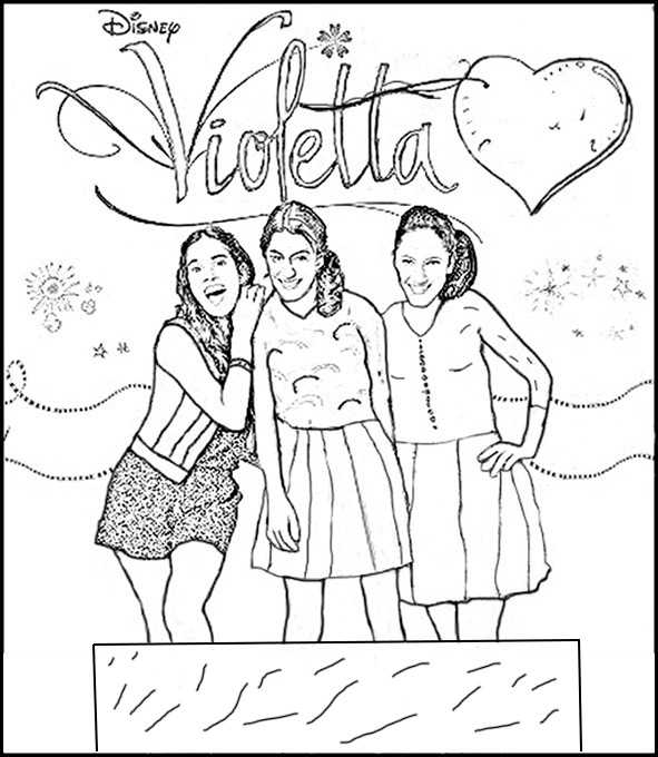 Violetta en pleine performance musicale sur scène Violetta en pleine performance musicale sur scène