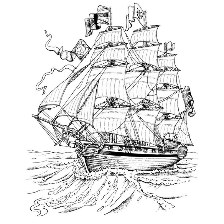 Voilier à la mer sous un ciel ensoleillé