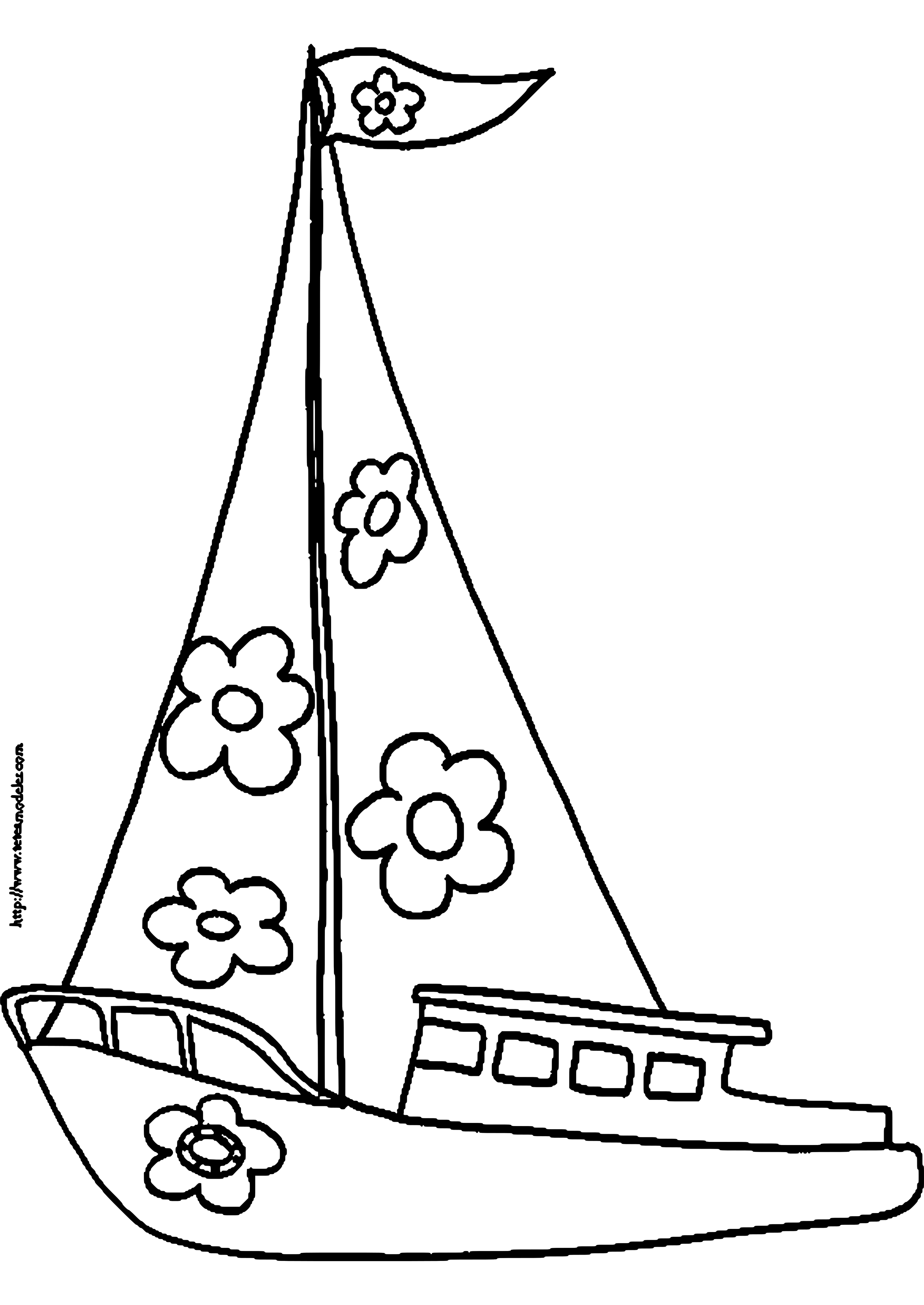 Un voilier voguant sur des vagues paisibles sous un ciel dégagé