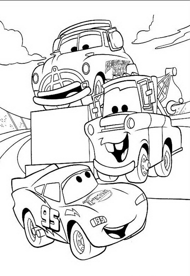 Coloriage d'une voiture de sport sur fond de paysage urbain