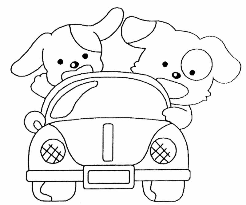 Coloriage d'une voiture sportive sur une route ouverte