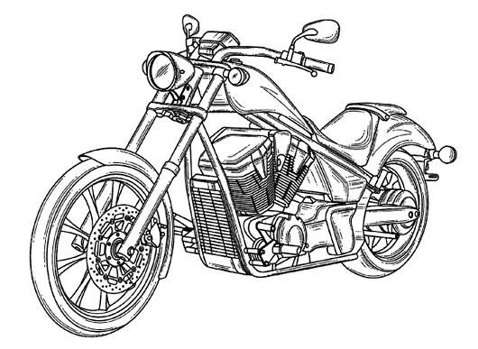 Coloriage d'une voiture de sport sur une route ensoleillée
