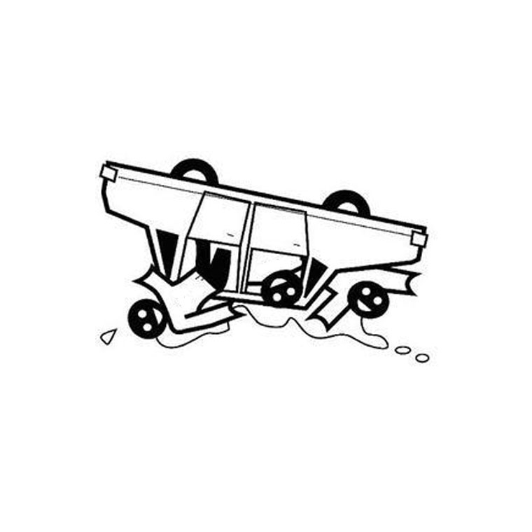 Coloriage d'une voiture de sport sur une route ensoleillée