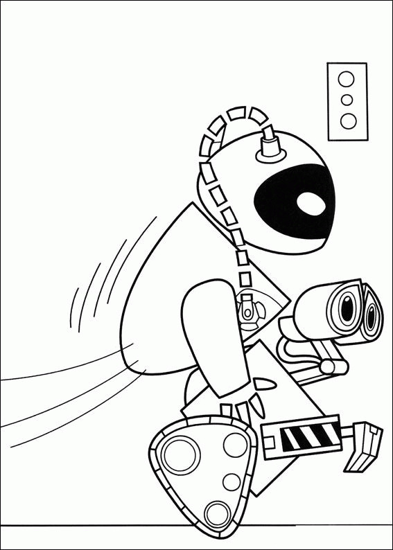 Wall-E en pleine exploration au milieu des déchets
