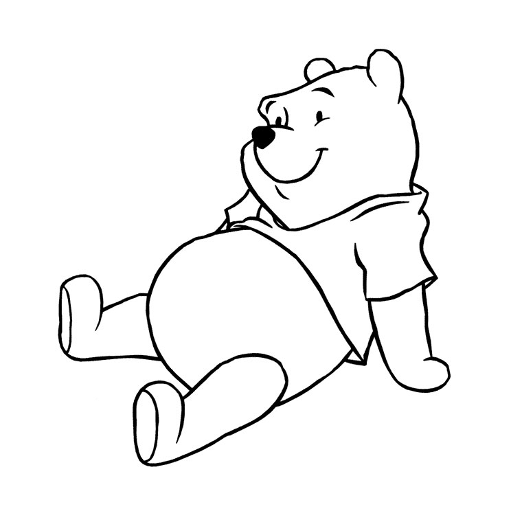 Winnie l'Ourson et ses amis se reposent dans la forêt