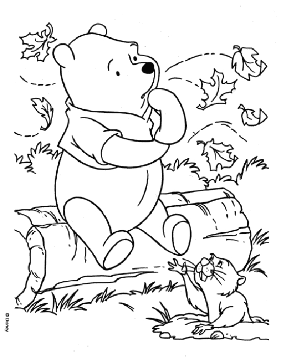 Winnie l'Ourson et ses amis dans un moment de partage