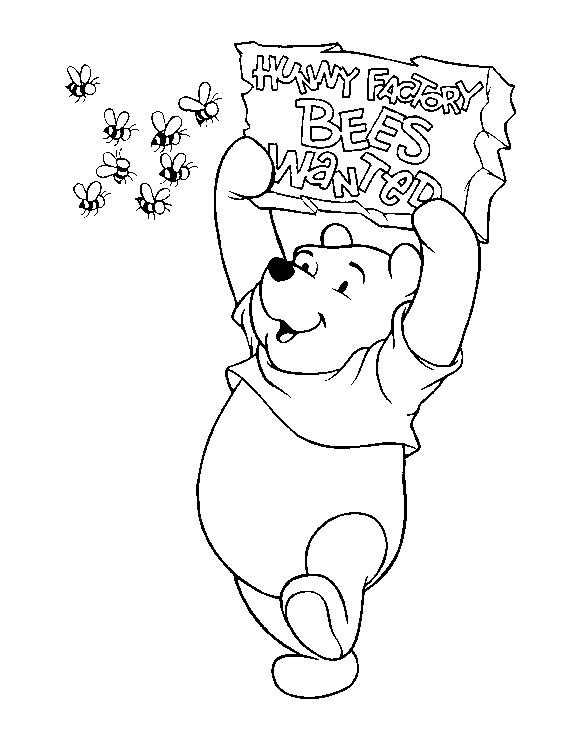 Winnie l'Ourson et ses amis se prélassent dans la forêt