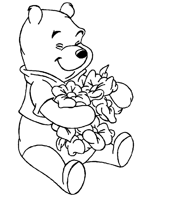 Winnie l'ourson et ses amis dans un moment de partage