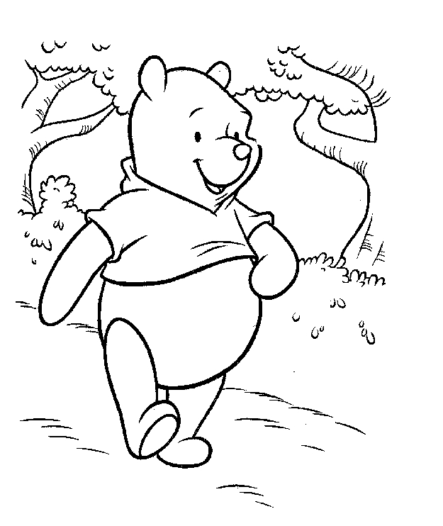 Winnie l'Ourson et ses amis en pleine aventure dans la forêt