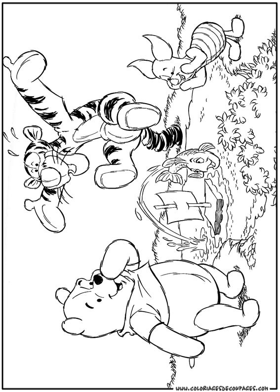 Winnie l'Ourson et ses amis en pleine nature