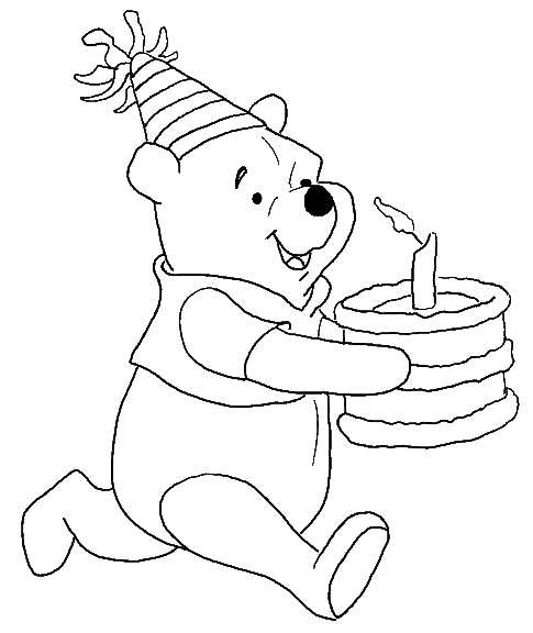 Winnie l'Ourson en train de déguster un pot de miel dans la forêt