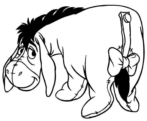 Winnie l'Ourson se prélassant dans un champ avec ses amis