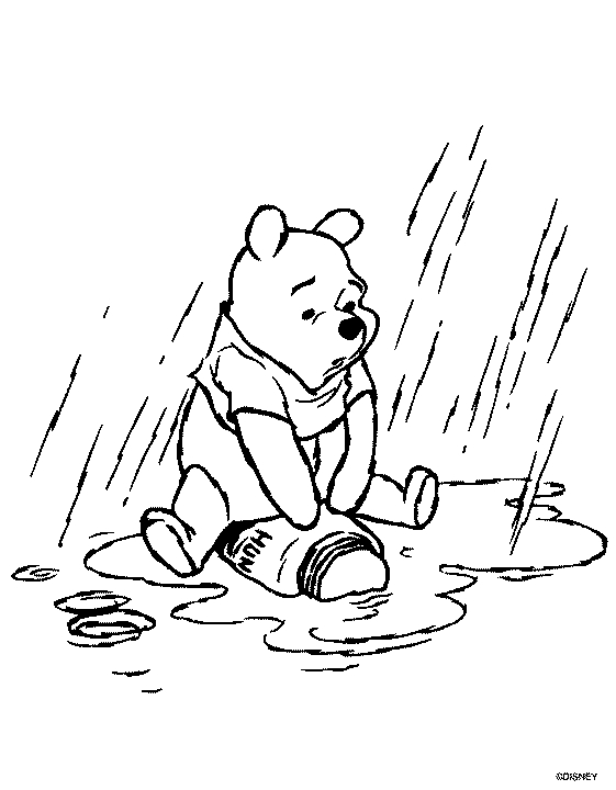 Winnie l'ourson et ses amis dans la forêt en train de jouer