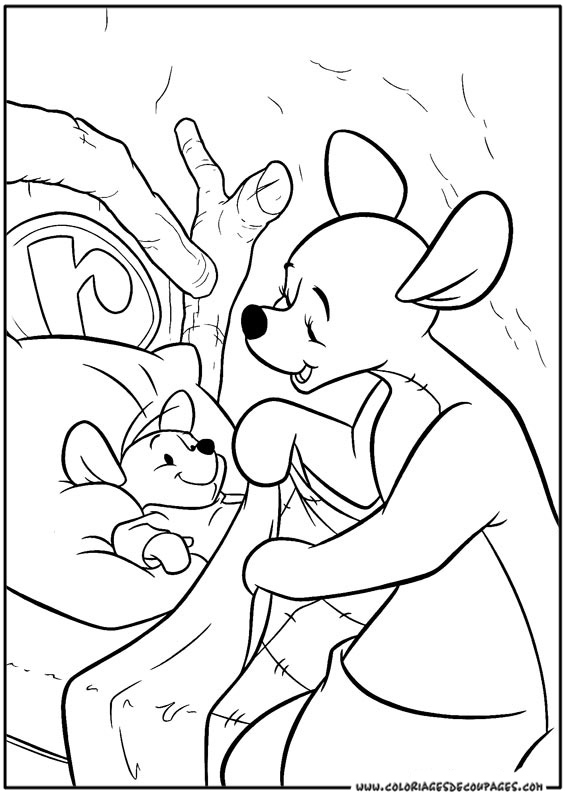 Winnie l'Ourson et ses amis profitent d'une belle journée en plein air