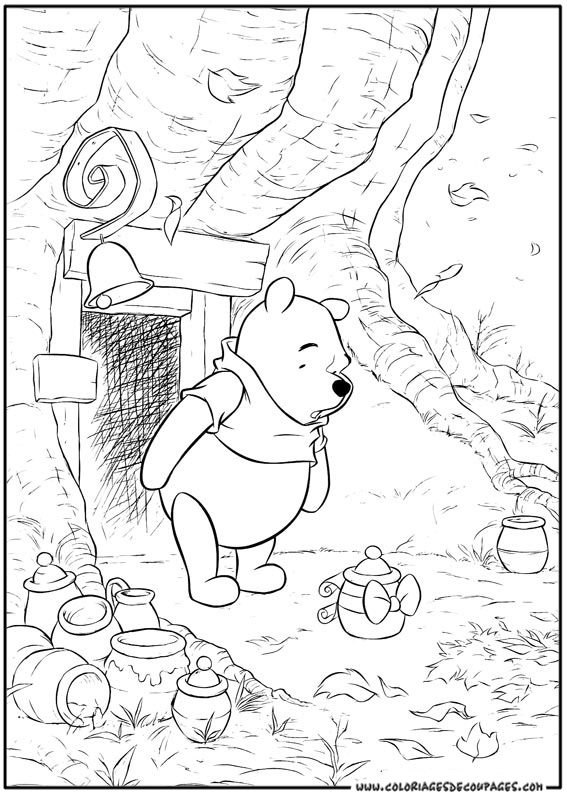 Winnie l'Ourson et ses amis en pleine aventure dans la forêt