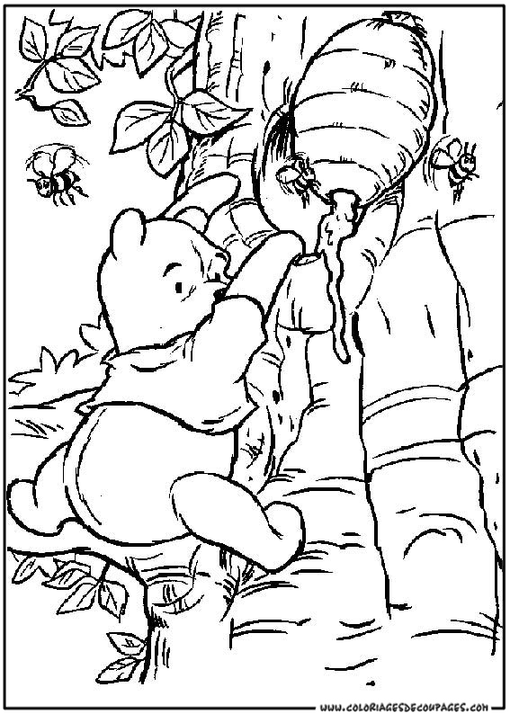 Winnie l'Ourson et ses amis dans un moment de partage
