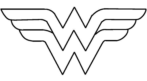 Wonder Woman en action sur un fond dynamique