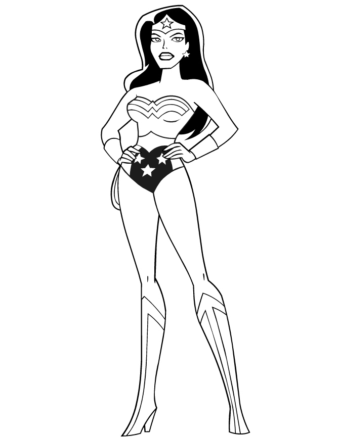 Coloriage Wonder Woman #45219 à imprimer Coloriage Wonder Woman #45219 à imprimer
