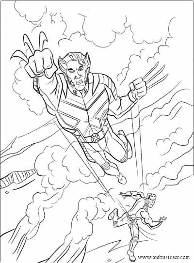 Les X-Men en pleine action face à un ennemi menaçant