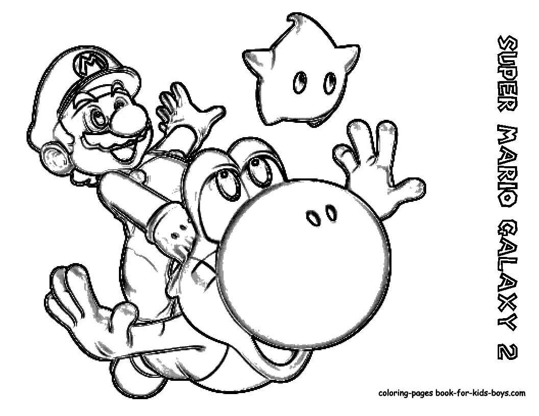 Yoshi en pleine aventure sur un fond de paysage joyeux