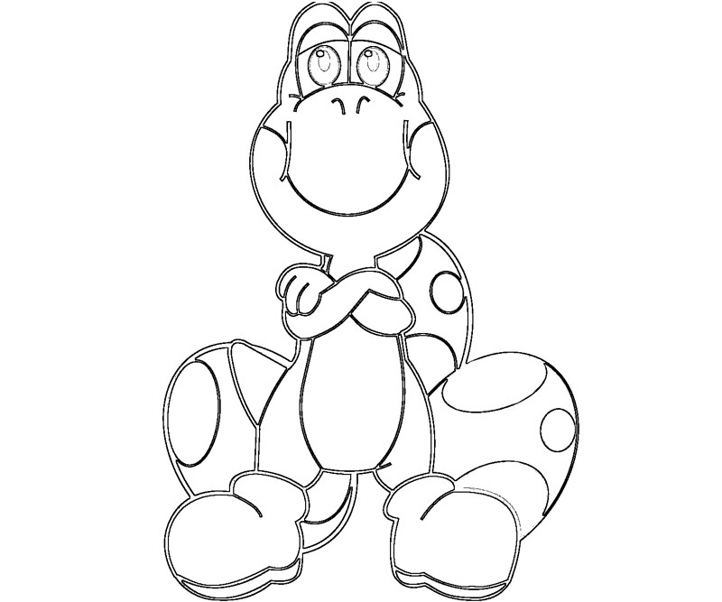 Yoshi en pleine aventure colorée dans un paysage ludique