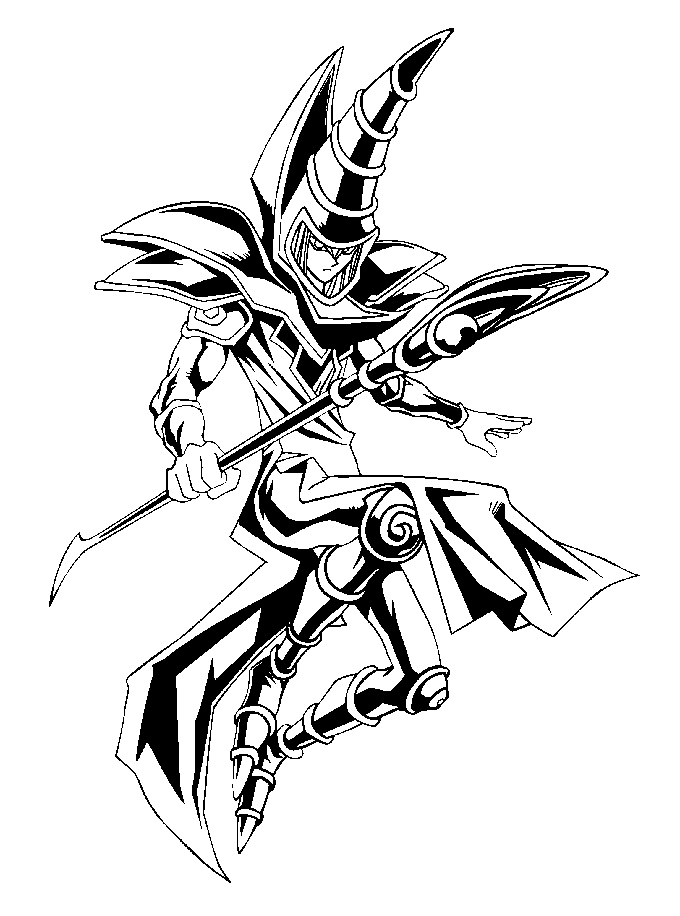 Yu-Gi-Oh! : Duel entre Yugi et ses cartes emblématiques