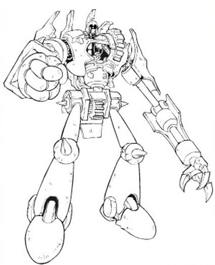 Coloriage de personnages de Yu-Gi-Oh! dans une scène dynamique de duel