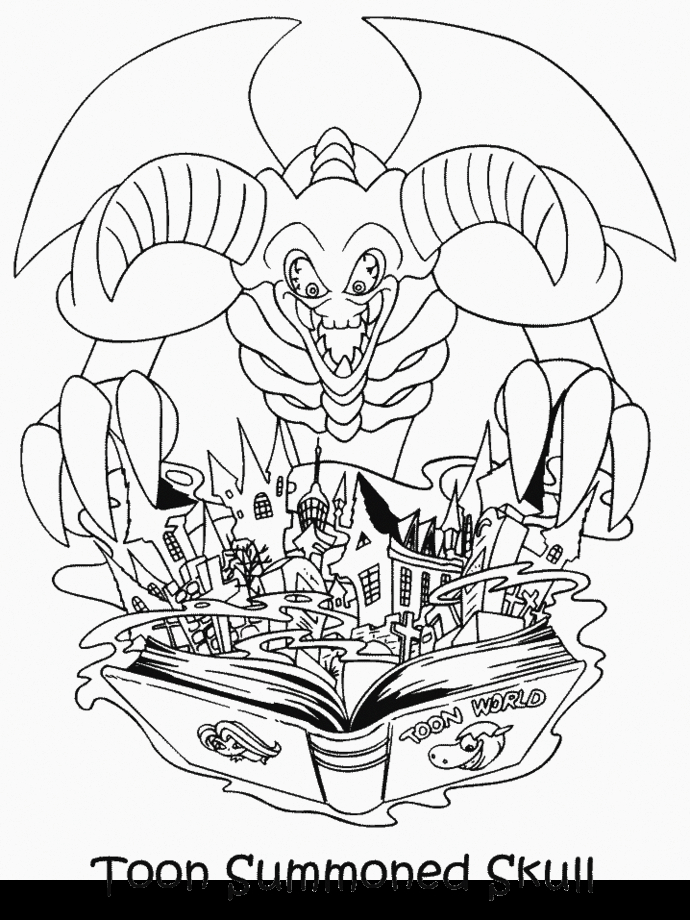 Coloriage de Yu-Gi-Oh : Duel entre deux personnages emblématiques