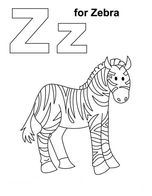 Coloriage d'une zèbre paisible dans son habitat naturel