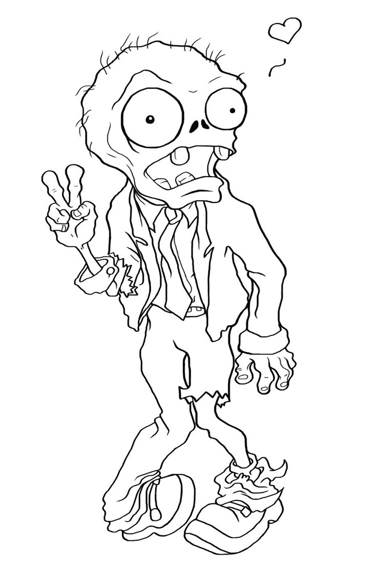 Un zombie espiègle dans un décor mystérieux